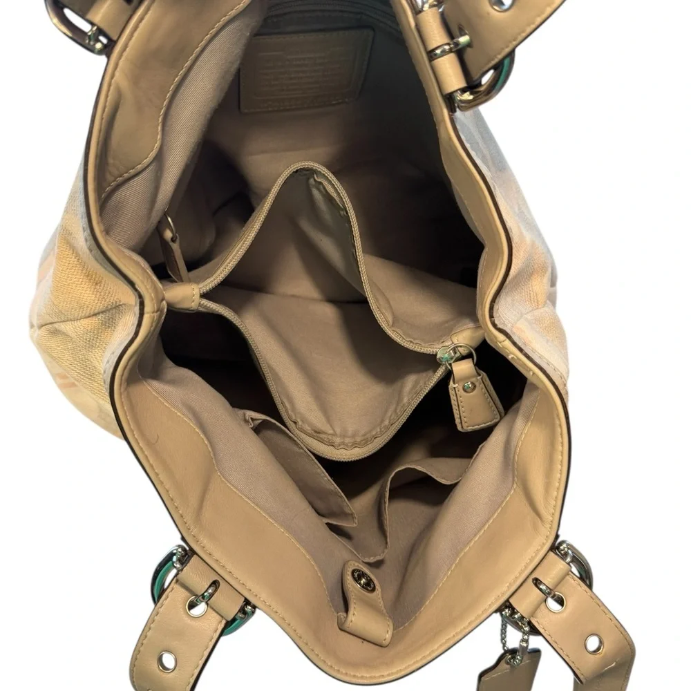 Coach Soho Optic Linen Hobo Bag 2012